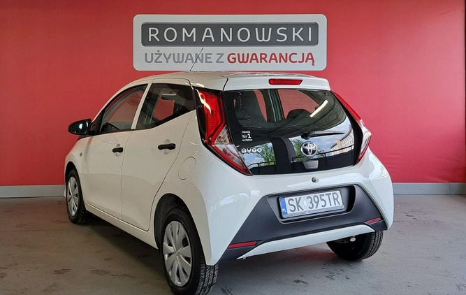 Toyota Aygo cena 38900 przebieg: 118120, rok produkcji 2020 z Kraków małe 379